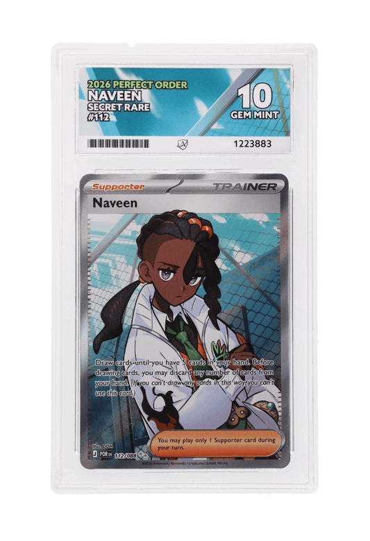 BuyGradedCards NAVEEN SR 112/088 ACE GEM MINT 10 - Perfect Order 2026