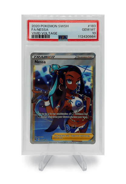 BuyGradedCards NESSA FA 183/185 PSA GEM MINT 10 - Vivid Voltage 2020