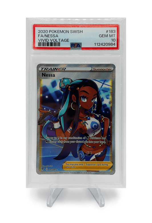BuyGradedCards NESSA FA 183/185 PSA GEM MINT 10 - Vivid Voltage 2020