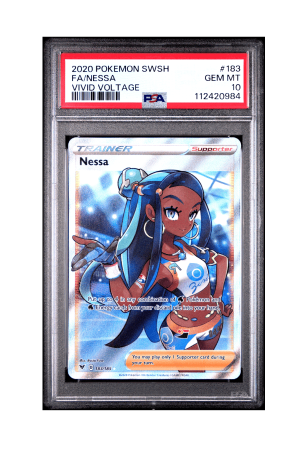 BuyGradedCards NESSA FA 183/185 PSA GEM MINT 10 - Vivid Voltage 2020