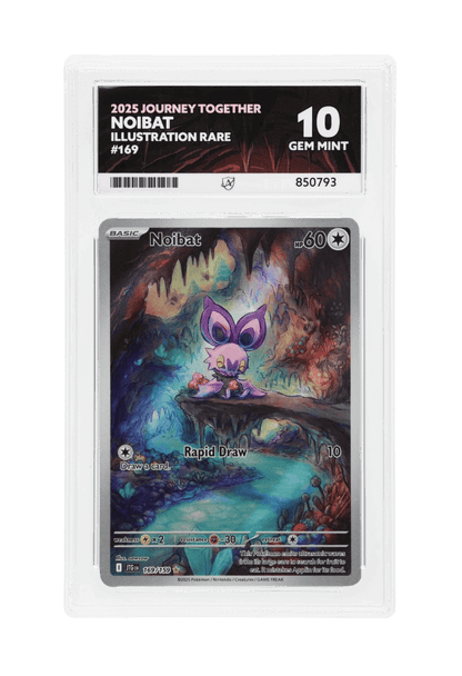 BuyGradedCards NOIBAT IR 169/159 ACE GEM MINT 10 - Journey Together 2025