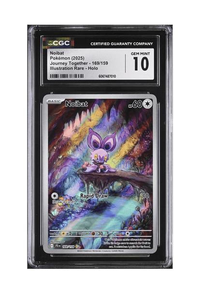 BuyGradedCards NOIBAT IR 169/159 CGC GEM MINT 10 - Journey Together 2025