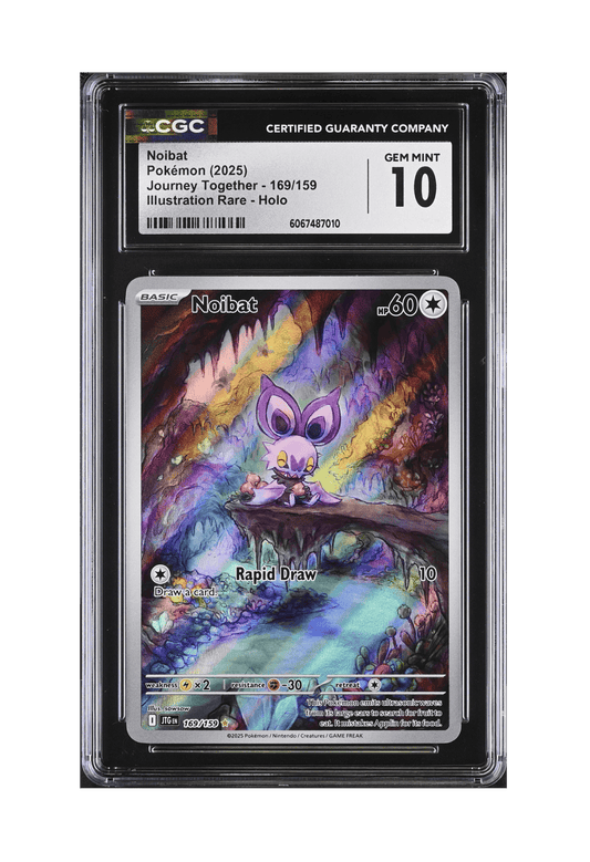 BuyGradedCards NOIBAT IR 169/159 CGC GEM MINT 10 - Journey Together 2025