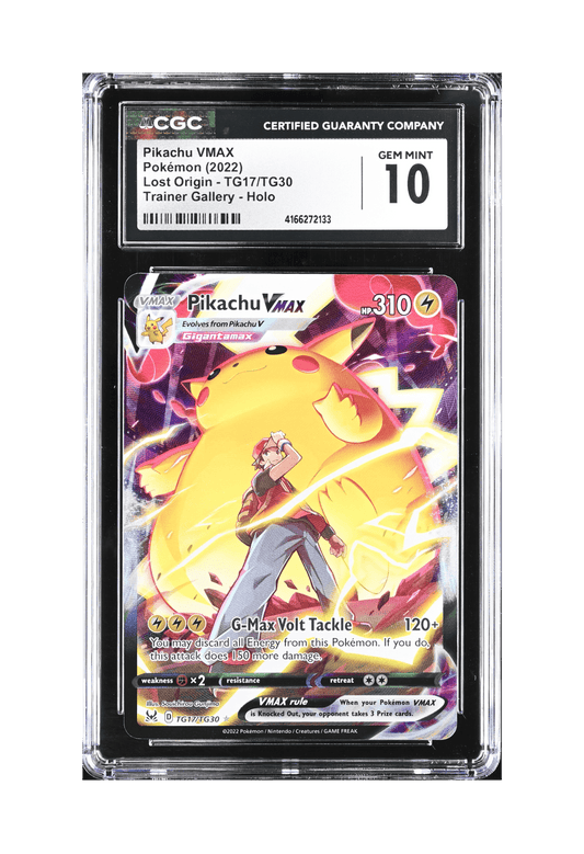BuyGradedCards PIKACHU VMAX SA TG17/TG30 CGC GEM MINT 10 - Lost Origin 2022