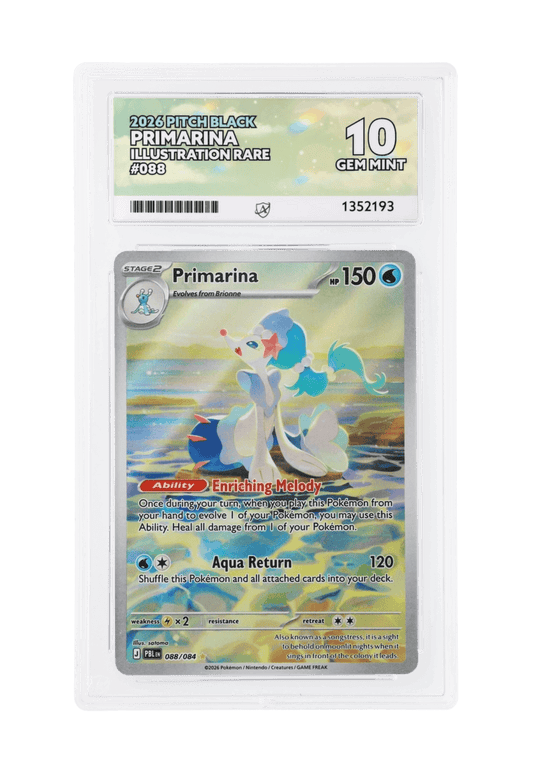 BuyGradedCards PRIMARINA IR 088/084 ACE GEM MINT 10 - Pitch Black 2026