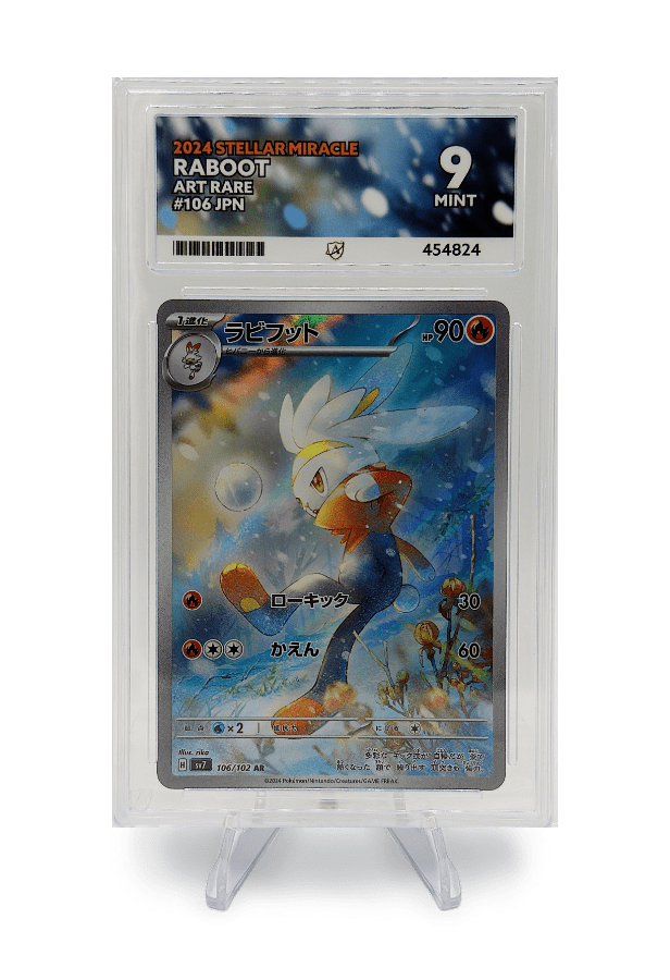 BuyGradedCards RABOOT AR 106/102 ACE MINT 9 - Stellar Miracle 2024