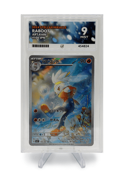 BuyGradedCards RABOOT AR 106/102 ACE MINT 9 - Stellar Miracle 2024