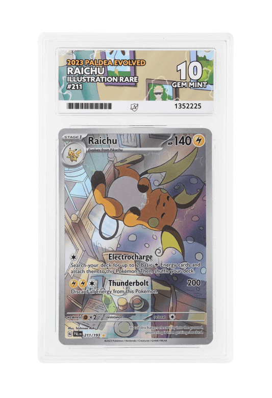 BuyGradedCards RAICHU IR 211/193 ACE GEM MINT 10 - Paldea Evolved 2023