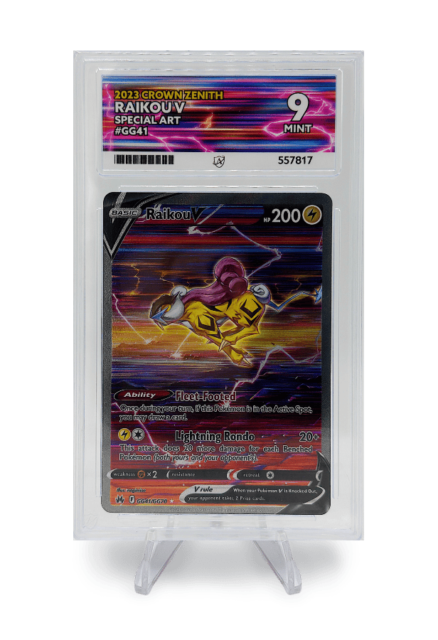 BuyGradedCards RAIKOU V SA GG41/GG70 ACE MINT 9 - Crown Zenith 2023