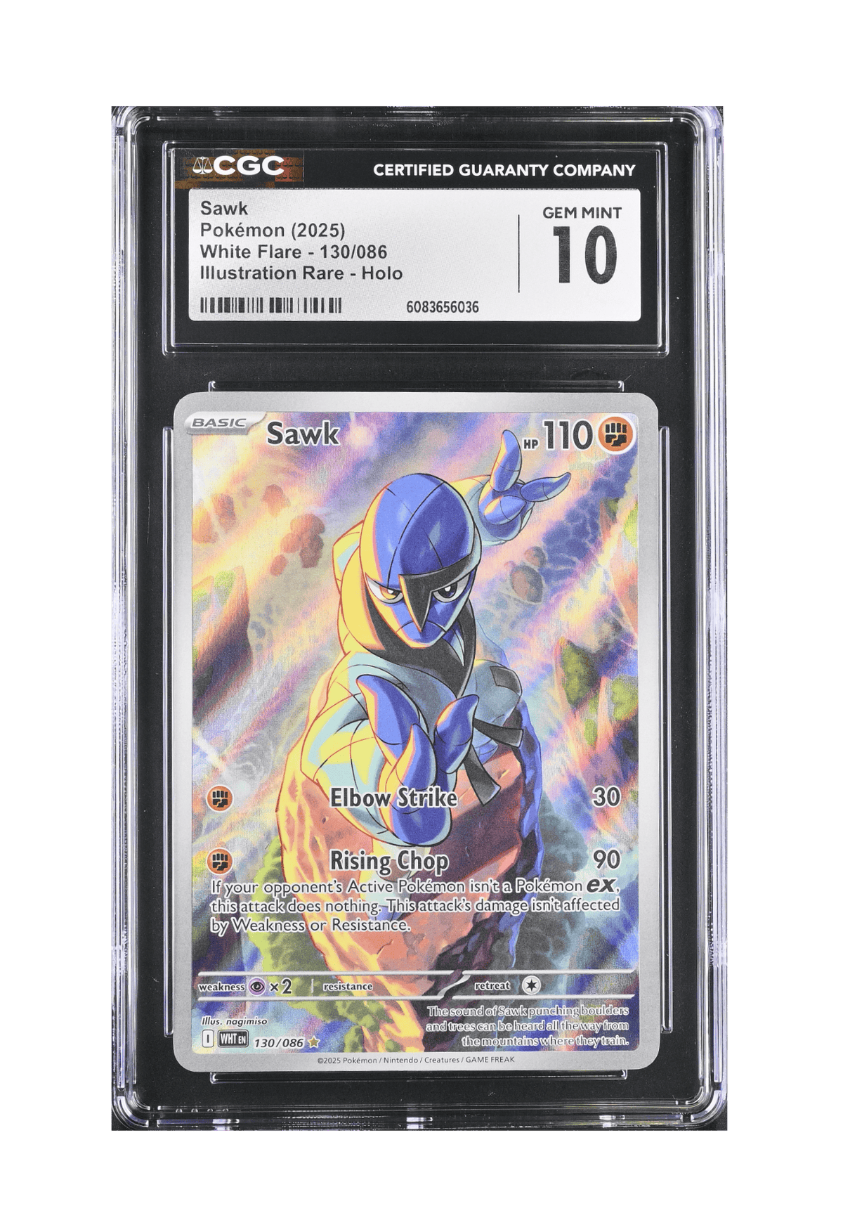 BuyGradedCards SAWK IR 130/086 CGC GEM MINT 10 - White Flare 2025