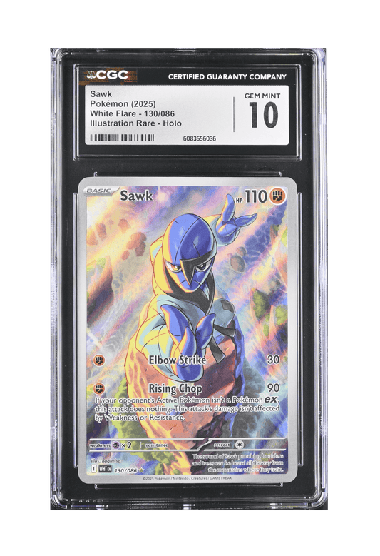 BuyGradedCards SAWK IR 130/086 CGC GEM MINT 10 - White Flare 2025