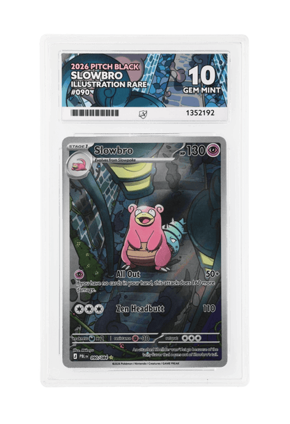BuyGradedCards SLOWBRO IR 090/084 ACE GEM MINT 10 - Pitch Black 2026