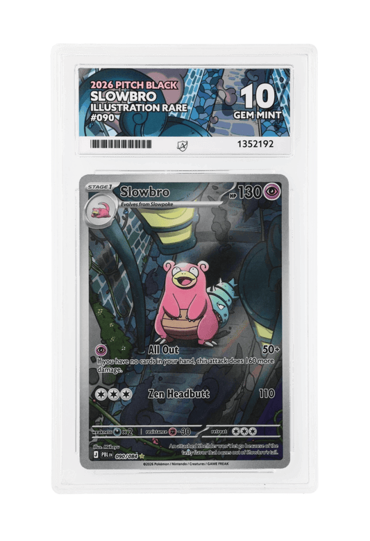BuyGradedCards SLOWBRO IR 090/084 ACE GEM MINT 10 - Pitch Black 2026