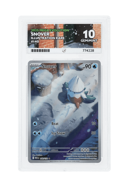 BuyGradedCards SNOVER IR 140/132 ACE GEM MINT 10 - Mega Evolution 2025