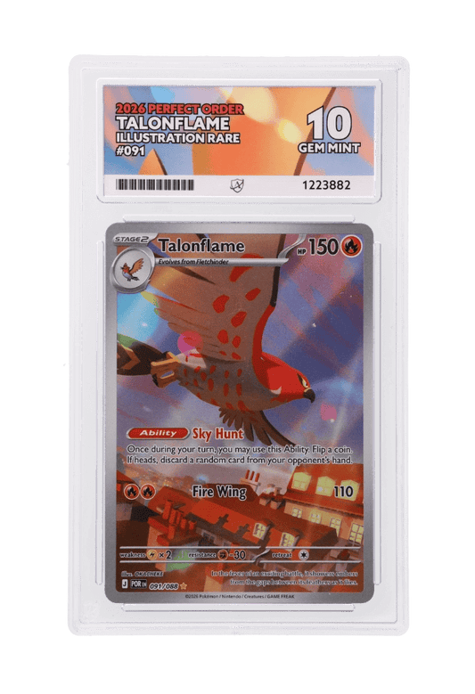 BuyGradedCards TALONFLAME IR 091/088 ACE GEM MINT 10 - Perfect Order 2026