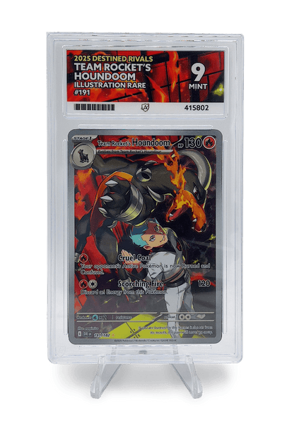 BuyGradedCards TEAM ROCKET’S HOUNDOOM IR 191/182 ACE MINT 9 - Destined Rivals 2025