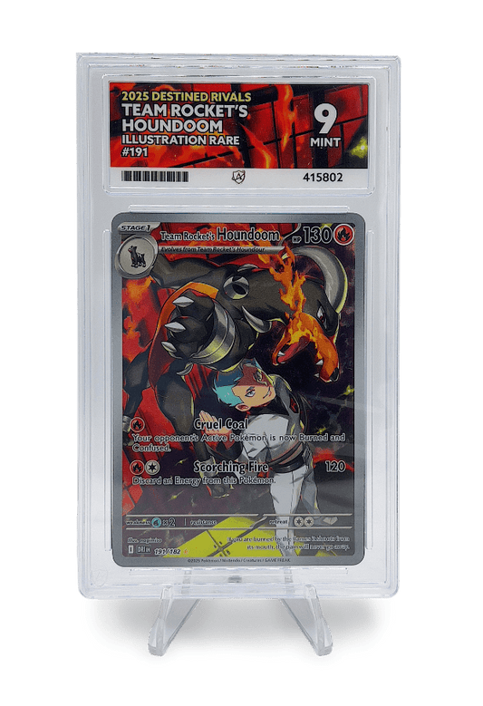 BuyGradedCards TEAM ROCKET’S HOUNDOOM IR 191/182 ACE MINT 9 - Destined Rivals 2025