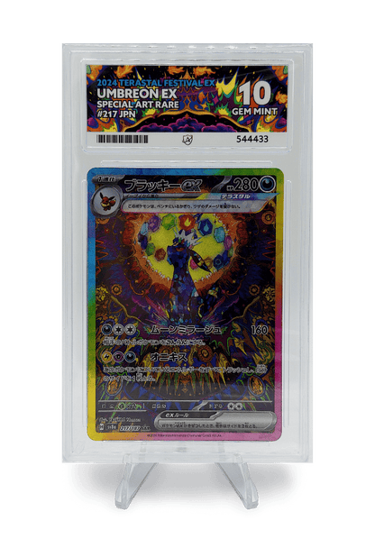 BuyGradedCards UMBREON EX SAR 217/187 ACE GEM MINT 10 - Terastal Festival EX 2024