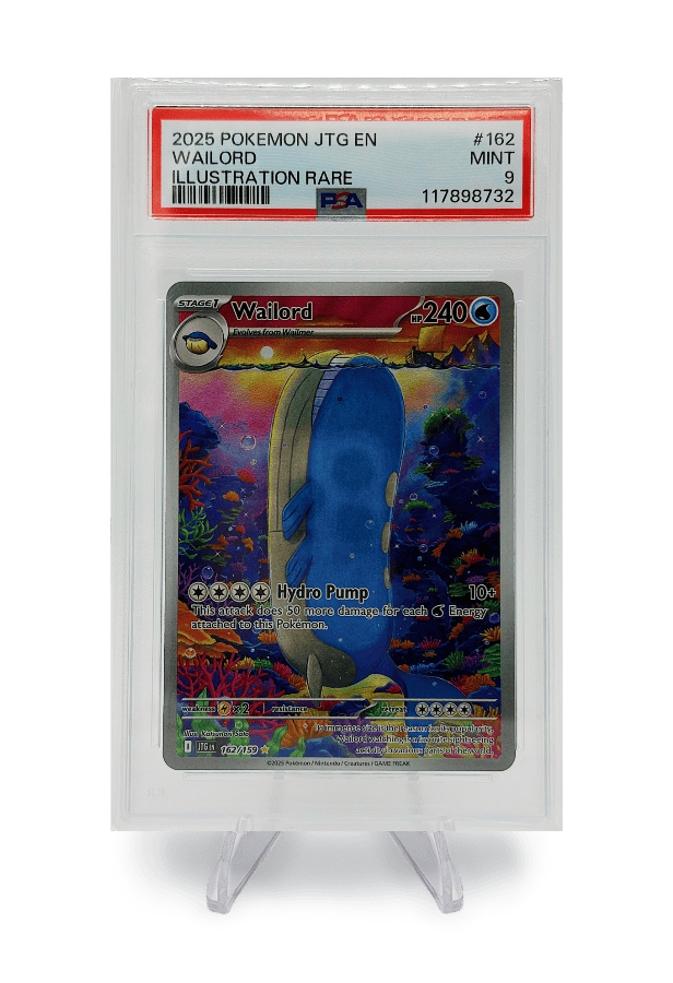 BuyGradedCards WAILORD IR 162/159 PSA MINT 9 - Journey Together 2025