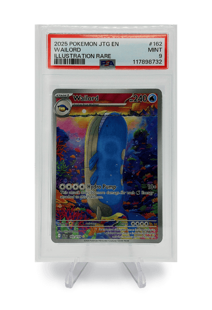 BuyGradedCards WAILORD IR 162/159 PSA MINT 9 - Journey Together 2025