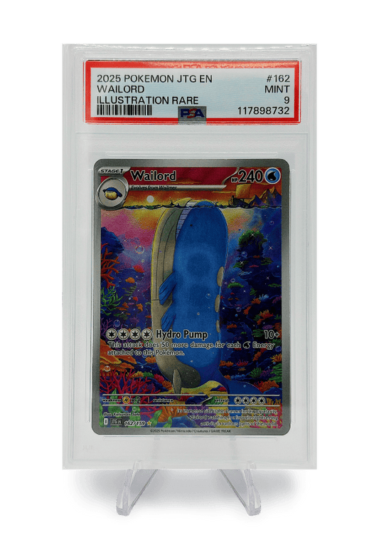 BuyGradedCards WAILORD IR 162/159 PSA MINT 9 - Journey Together 2025
