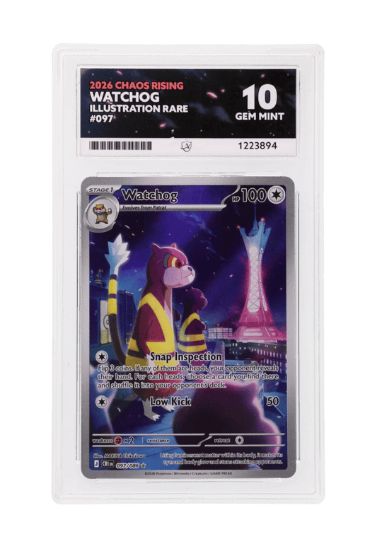 BuyGradedCards WATCHOG IR 097/086 ACE GEM MINT 10 - Chaos Rising 2026