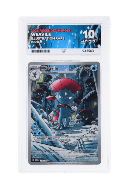 BuyGradedCards WEAVILE IR 228/217 ACE GEM MINT 10 - Ascended Heroes 2026