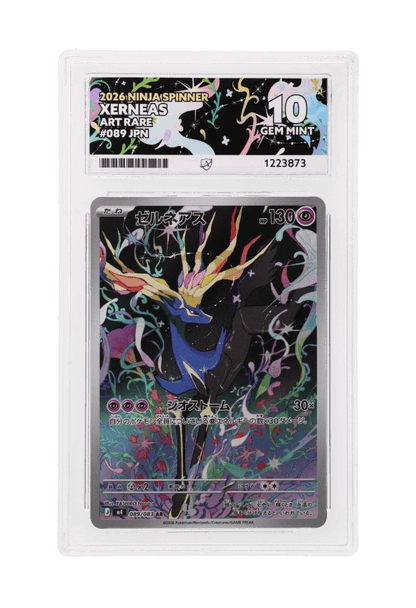 BuyGradedCards XERNEAS AR 089/083 ACE GEM MINT 10 - Ninja Spinner 2026
