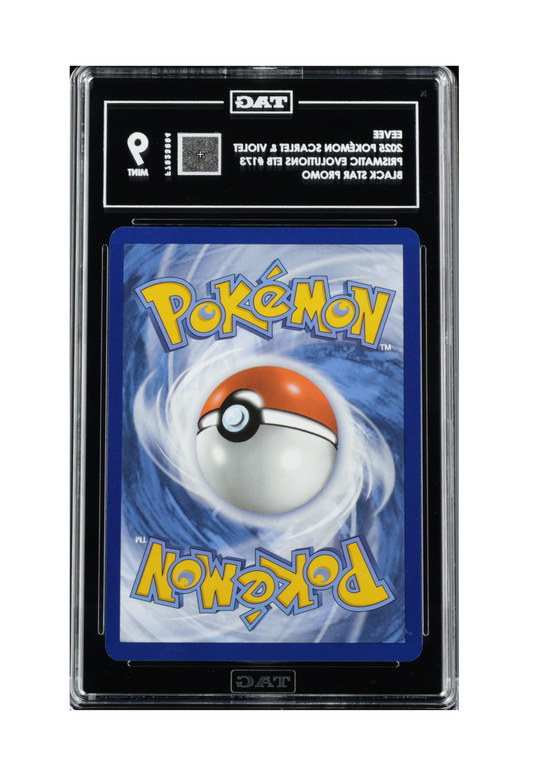 EEVEE SVP173 TAG MINT 9 - Prismatic Evolutions ETB Black Star Promo 2025