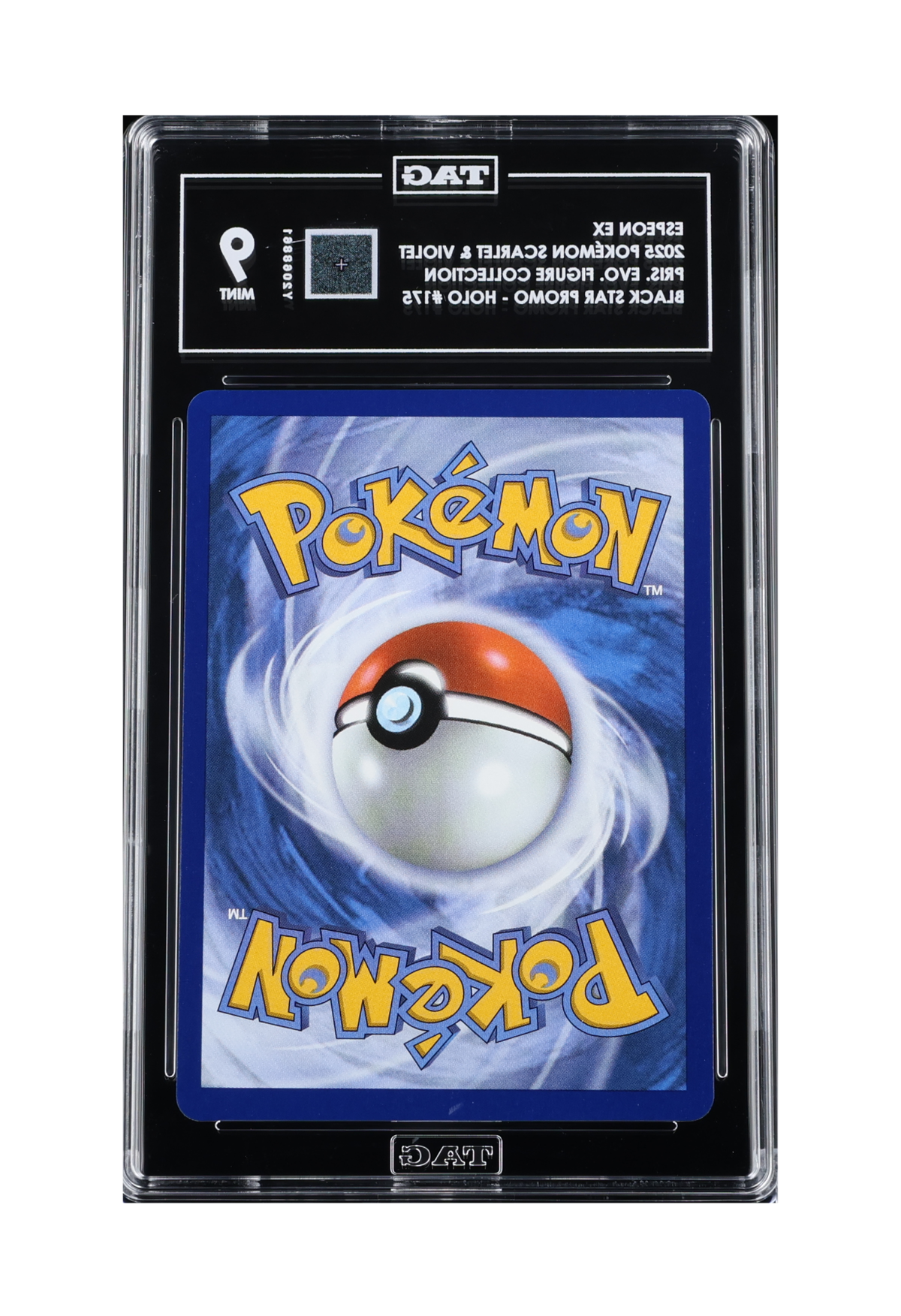 ESPEON EX PROMO SVP175 TAG MINT 9 - Prismatic Evolutions Premium Figure Collection Black Star Promo 2025