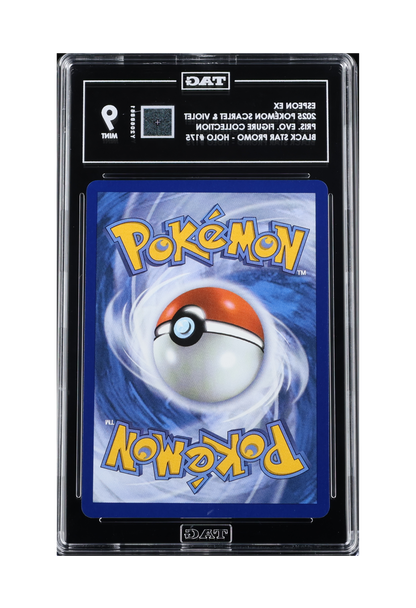 ESPEON EX PROMO SVP175 TAG MINT 9 - Prismatic Evolutions Premium Figure Collection Black Star Promo 2025