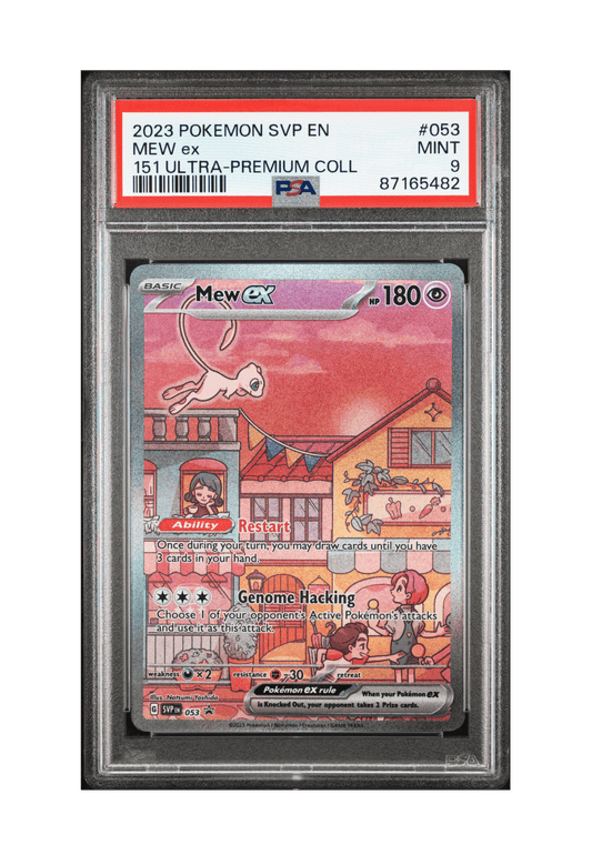 MEW EX SVP053 PSA MINT 9 - 151 Ultra Premium Collection Black Star Promo 2023