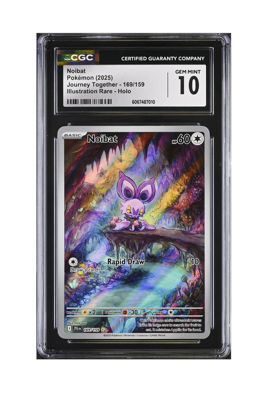 NOIBAT IR 169/159 CGC GEM MINT 10 - Journey Together 2025