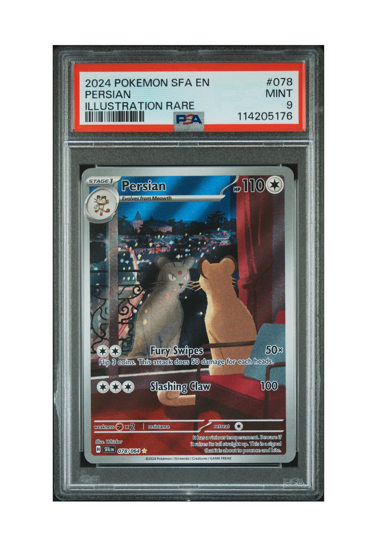 PERSIAN IR 078/064 PSA MINT 9 - Shrouded Fable 2024