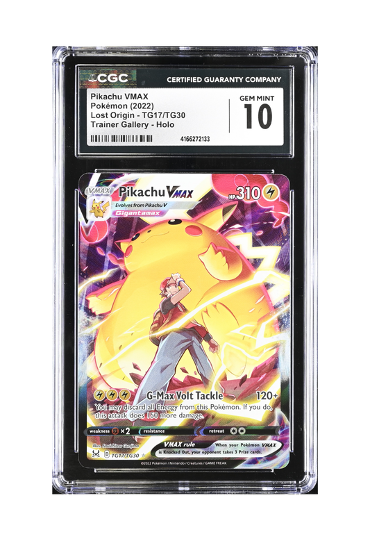 PIKACHU VMAX SA TG17/TG30 CGC GEM MINT 10 - Lost Origin 2022