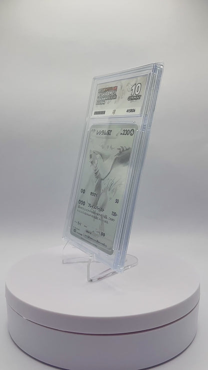 RESHIRAM EX BWR 174/086 ACE GEM MINT 10 - White Flare 2025