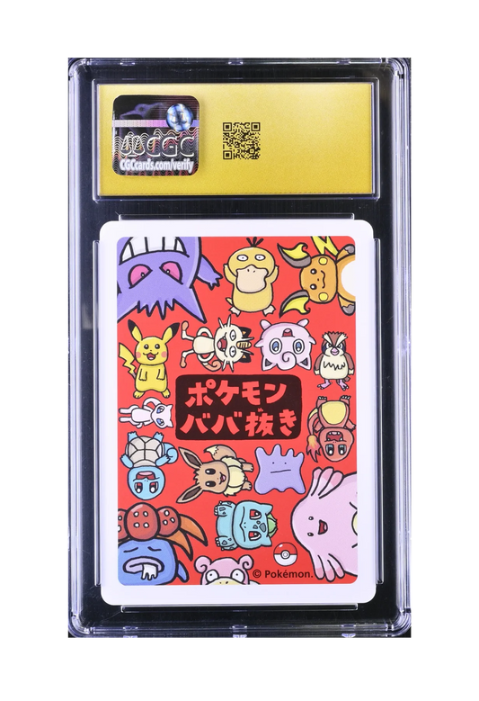 RAICHU CGC PRISTINE 10 - Pokemon Japanese Old Maid Playing Cards 2019