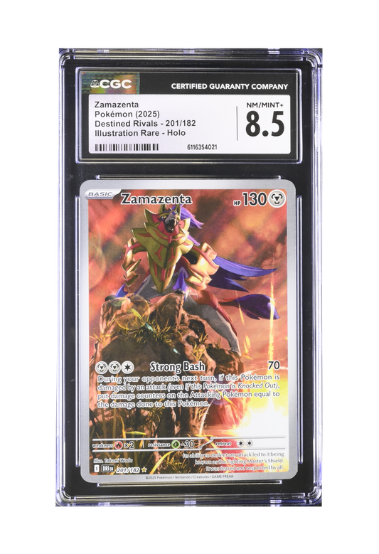 ZAMAZENTA IR 201/182 CGC NM/MINT+ 8.5 - Destined Rivals 2025